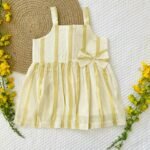 Kasavu Bow Dress - Image 3