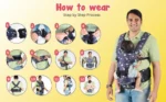 Hippy Snug - 2 in 1 Ergonomic, Detachable Hip Seat Baby Carrier - Image 28