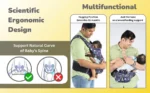 Hippy Snug - 2 in 1 Ergonomic, Detachable Hip Seat Baby Carrier - Image 29